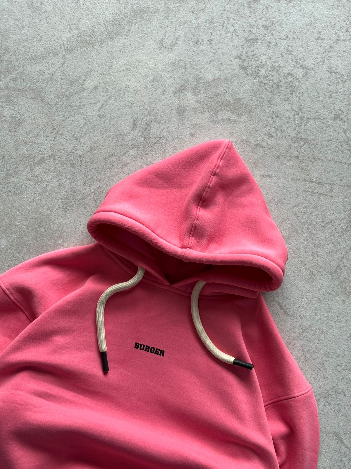 Bubblegum Pink : Ye Heavyweight Baggy Hoodie For Men and Women