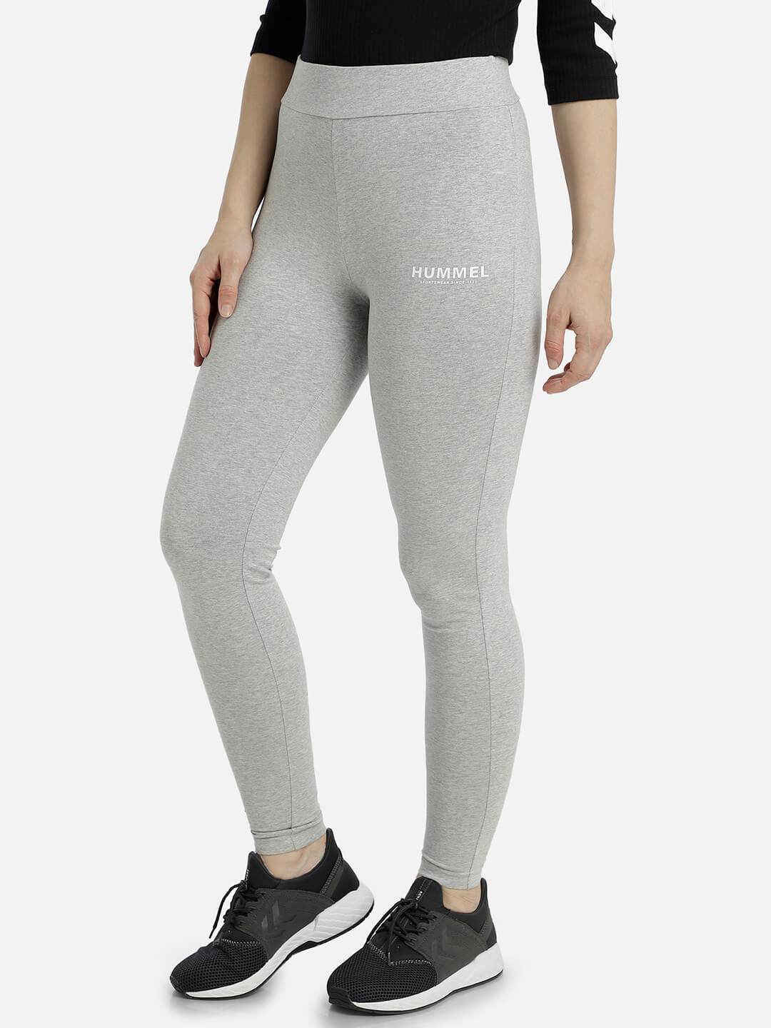 Daily Slim Fit Cotton Elastane Tights - Hummel India