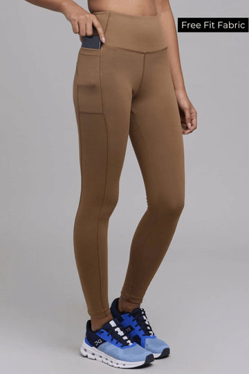 Dawn to Dusk Leggings in Mountain Tan