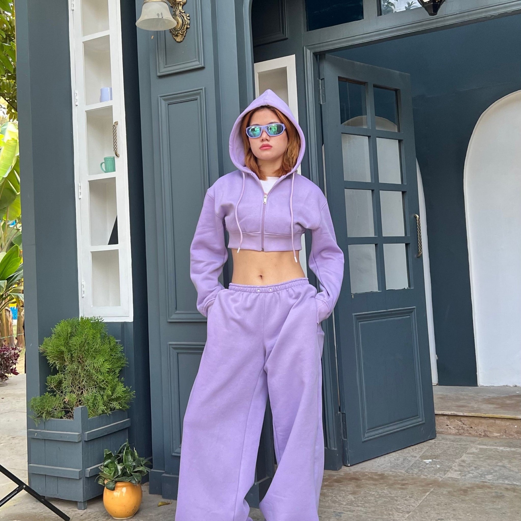 Bomber Set Lavender For Women