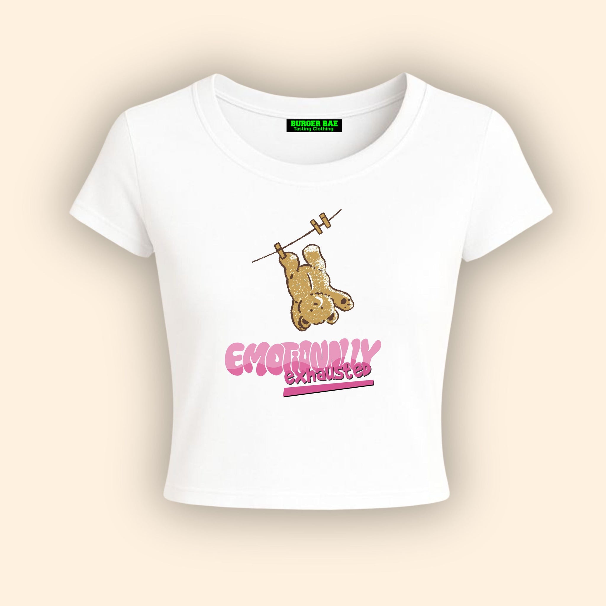 Emotionally Exhausted  It Girl Baby tee for Women