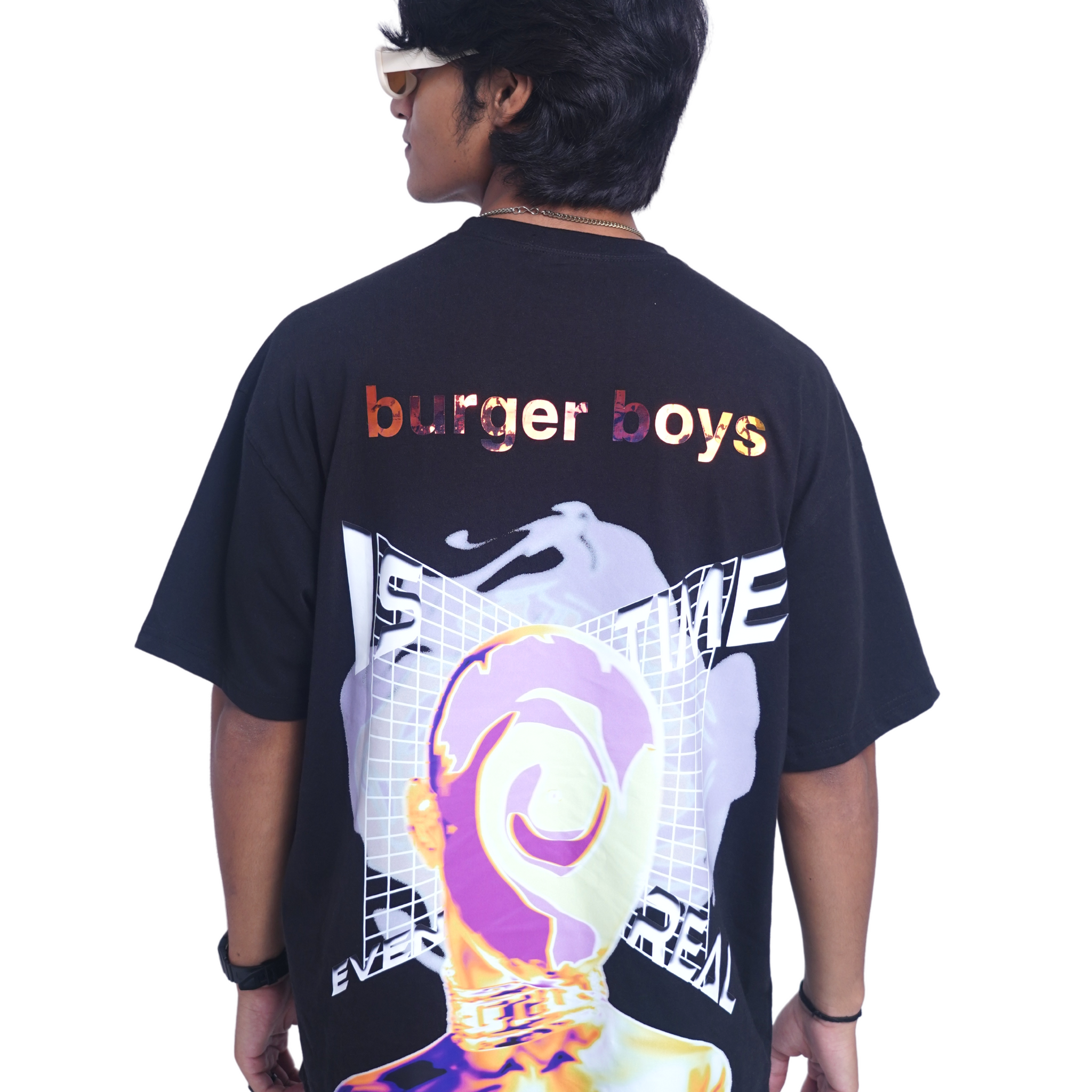 Burger boys Is Time Even Real T:shirt (Sinker)