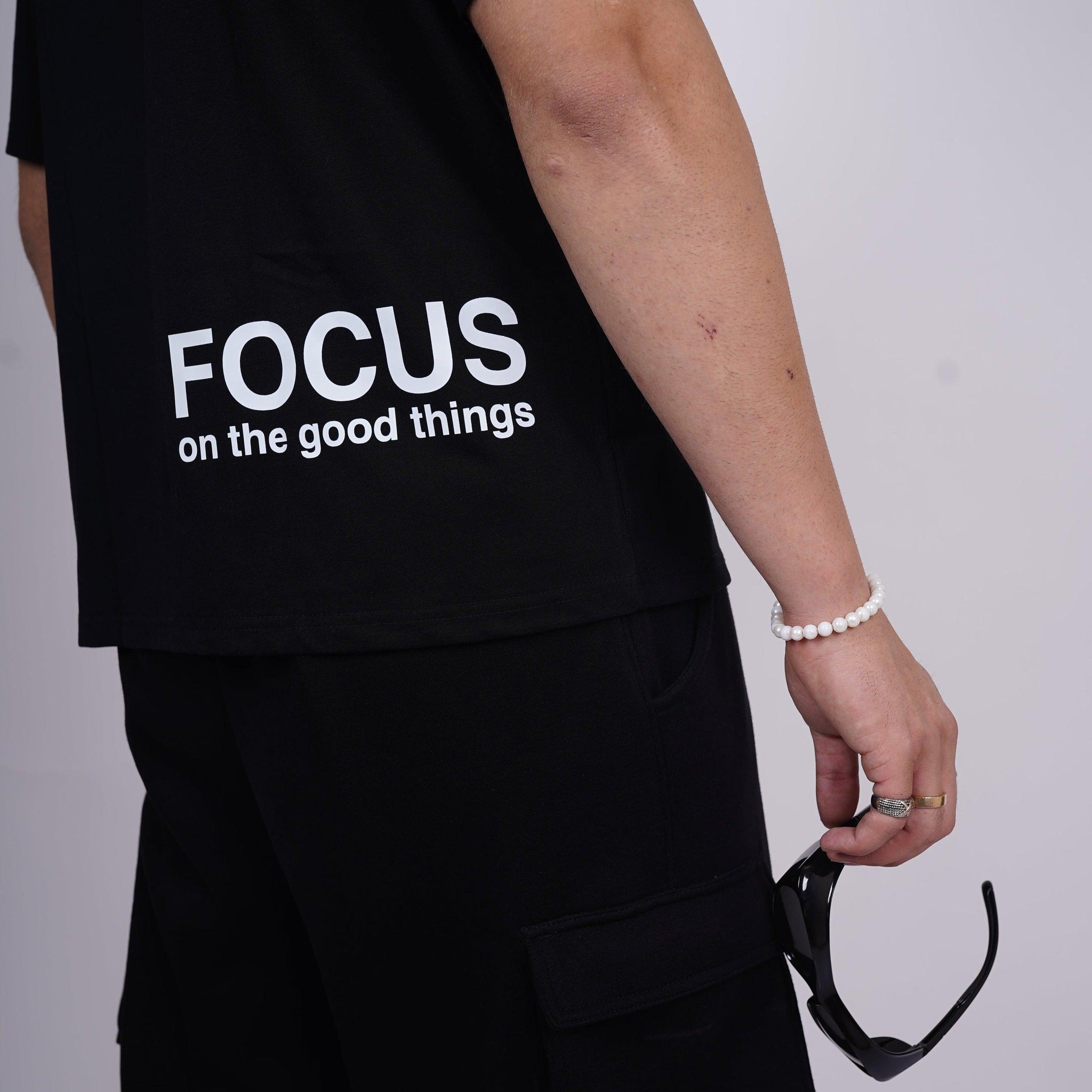 Focus : Drop Sleeved Tee For Men and Women