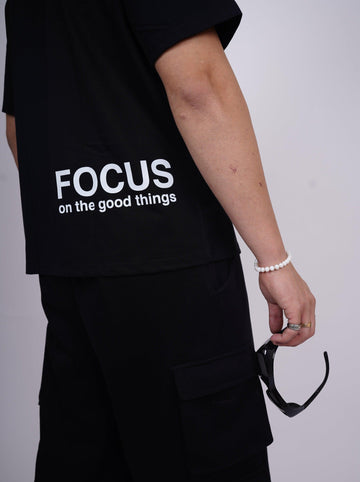 Focus : Drop Sleeved Tee For Men and Women