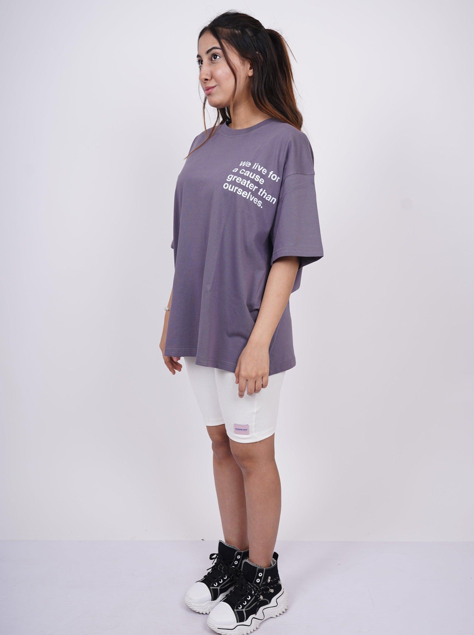 Focus Drop-Sleeved Tee (T-shirt) - BurgerBae