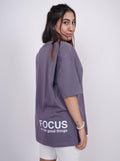 Focus Drop-Sleeved Tee (T-shirt) - BurgerBae