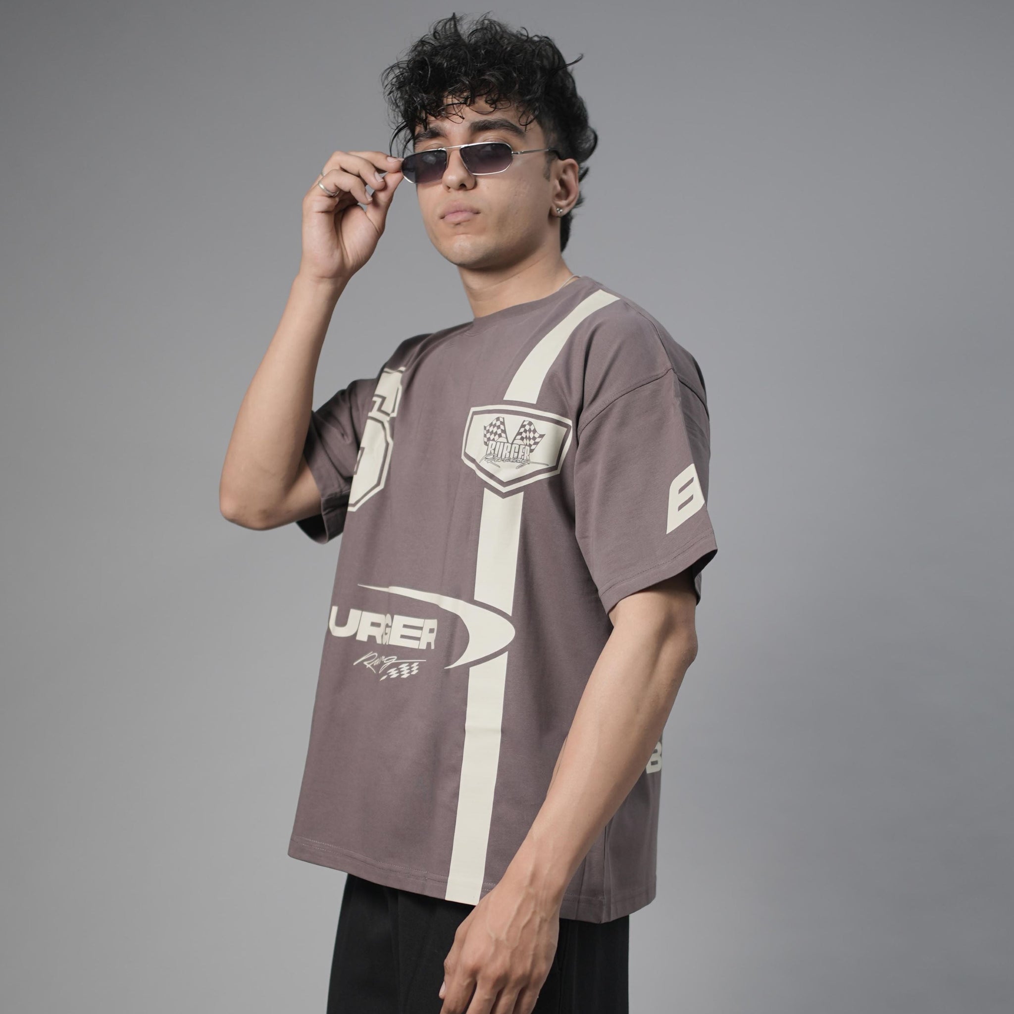 Cross Rally Racing club Drop Sleeved Tee