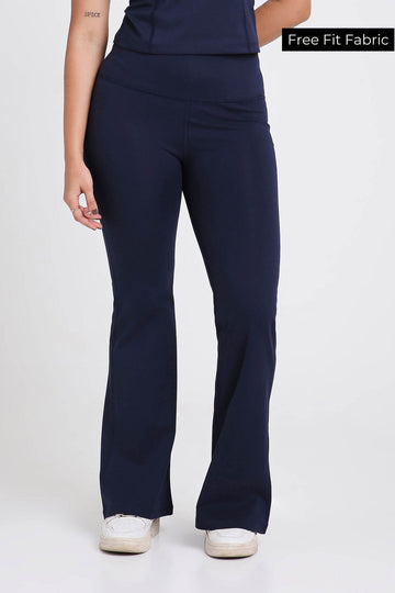 Good Girl Code Flare Pants in Ink