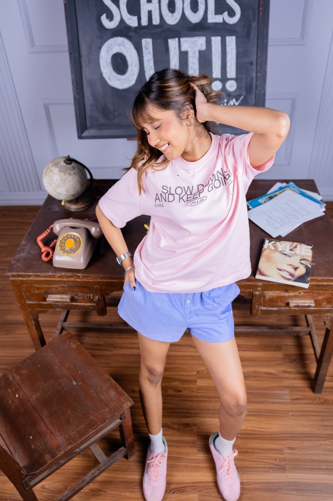 Gotta Keep Going Oversized Tee
