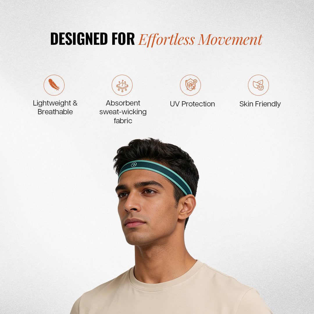 wselife sweat head band , sweat head band for men , sweat head band for women , sweat head band for badminton , sweat head band for kids , sweat head band for gym , sweat head band for workout 
