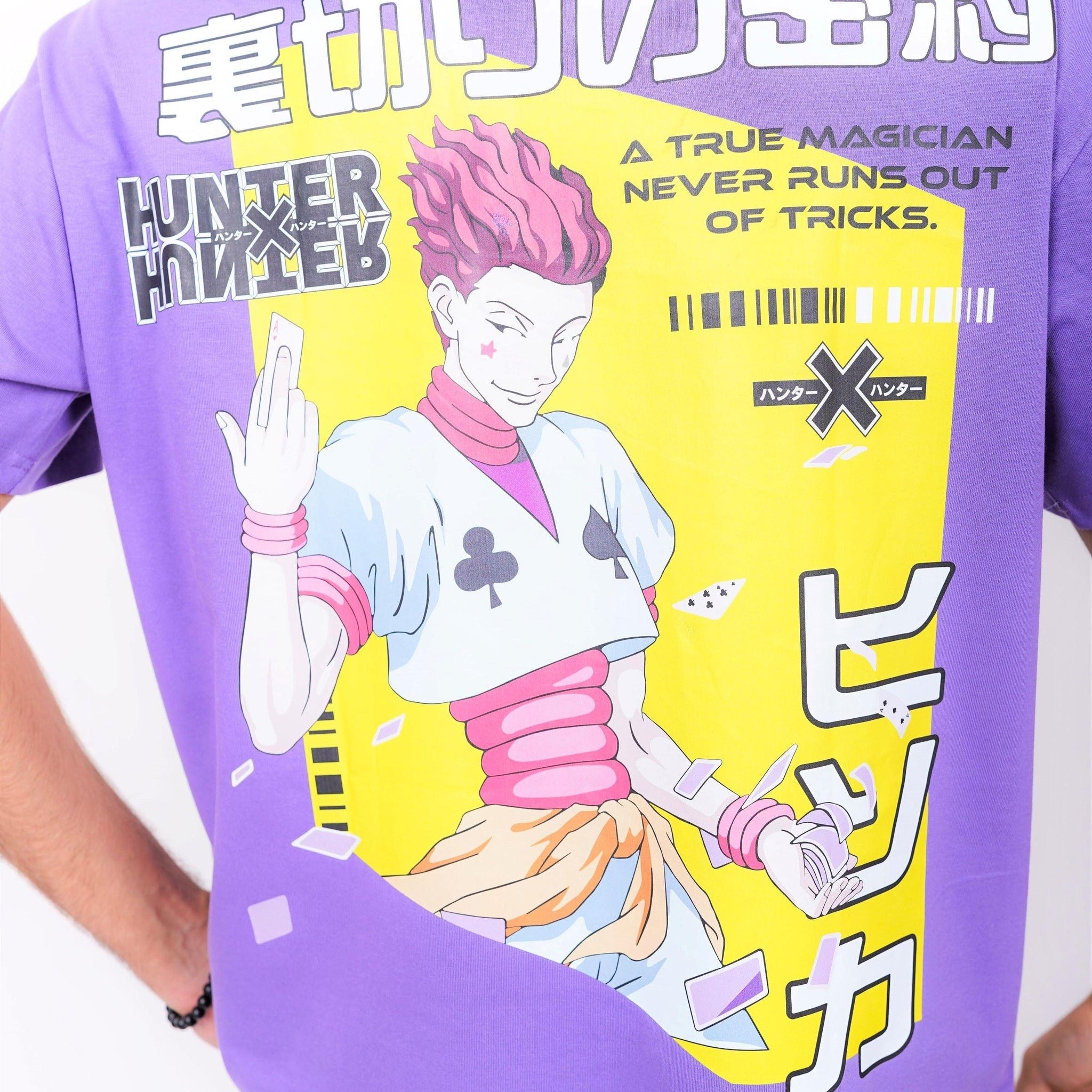 HISOKA : HUNTER X HUNTER Drop:Sleeved  Tee For Men and Women