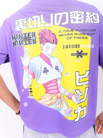HISOKA : HUNTER X HUNTER Drop:Sleeved  Tee For Men and Women