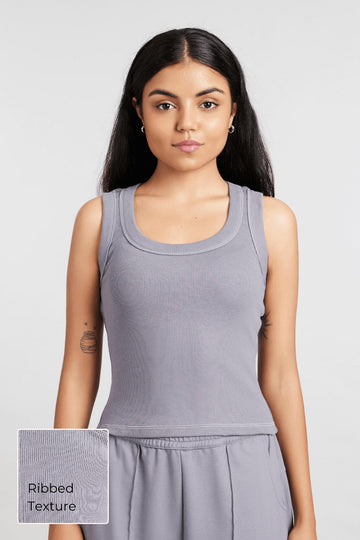 Hybrid Tank in Grey