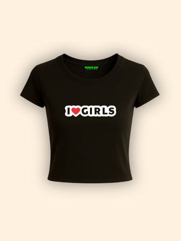 I love Girls Juice It Girl Baby tee for Women
