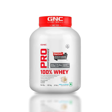 100% Whey Protein 4 lbs -Vanilla Cream