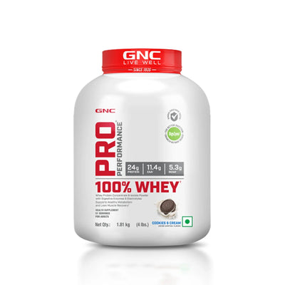 100% Whey Protein 4 lbs - Cookies & Cream