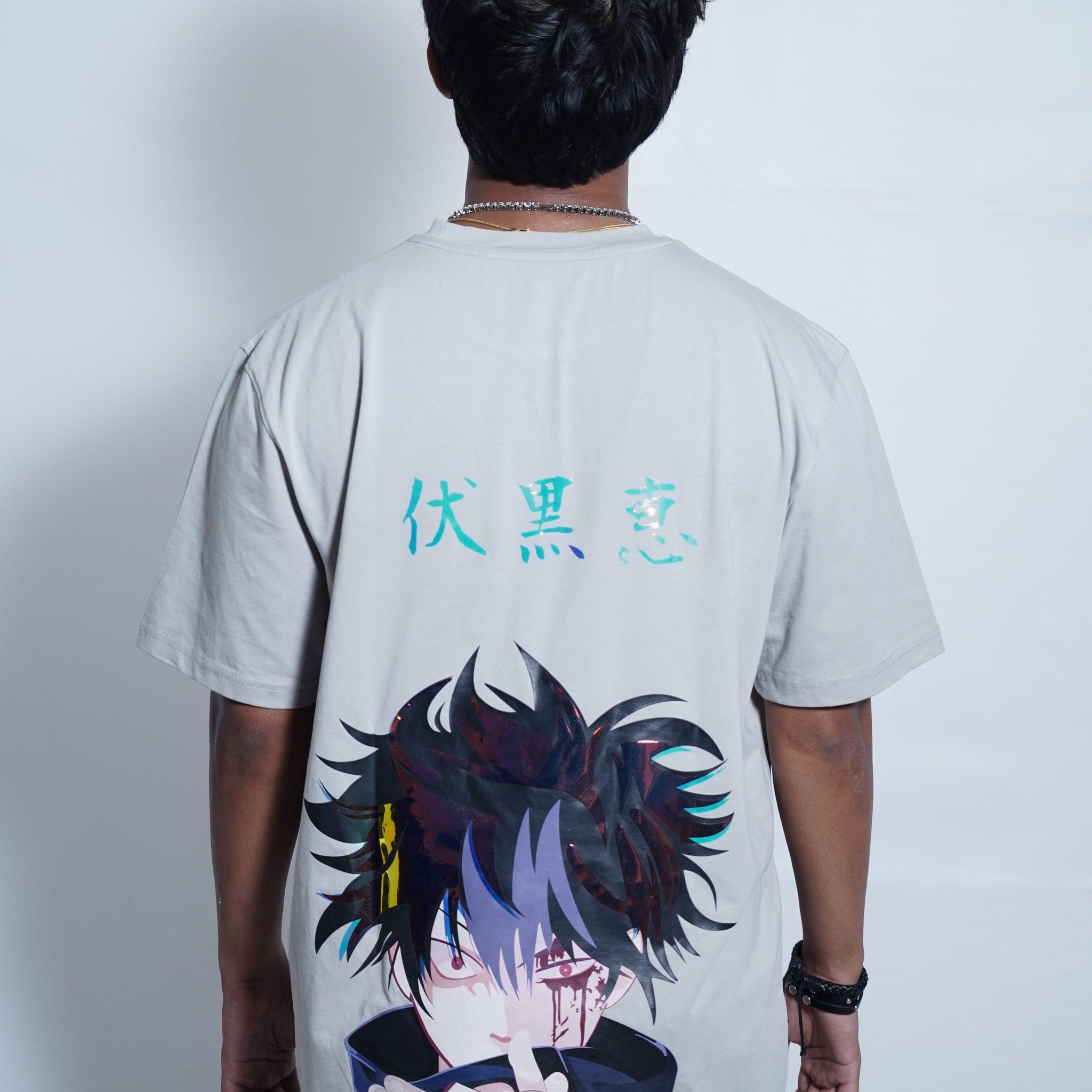 Jujutsu Kaisen: Megumi Fushiguro Drop:Sleeved Tee For Men