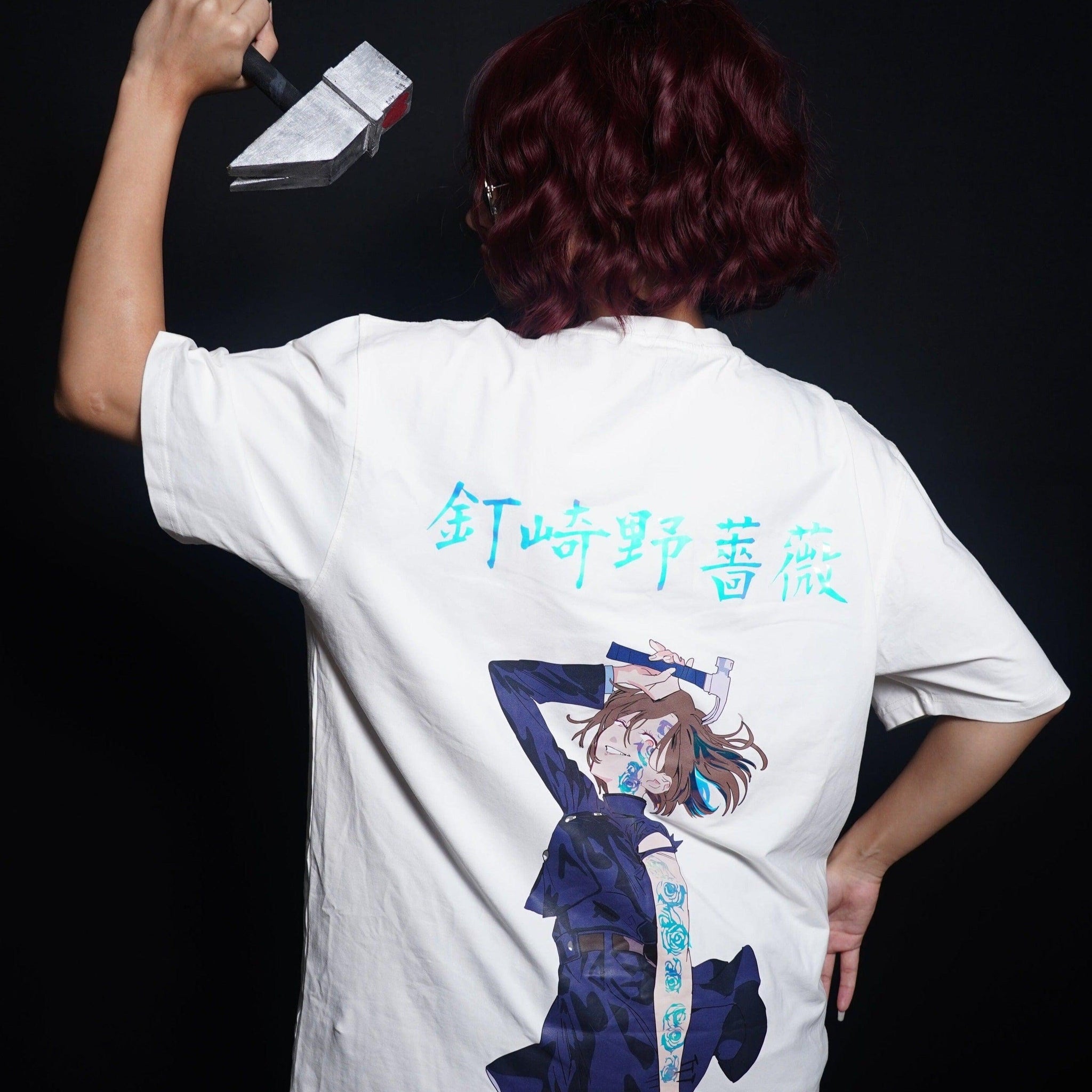 Jujutsu Kaisen: Nobara Kugisaki Drop:Sleeved Tee   For Men