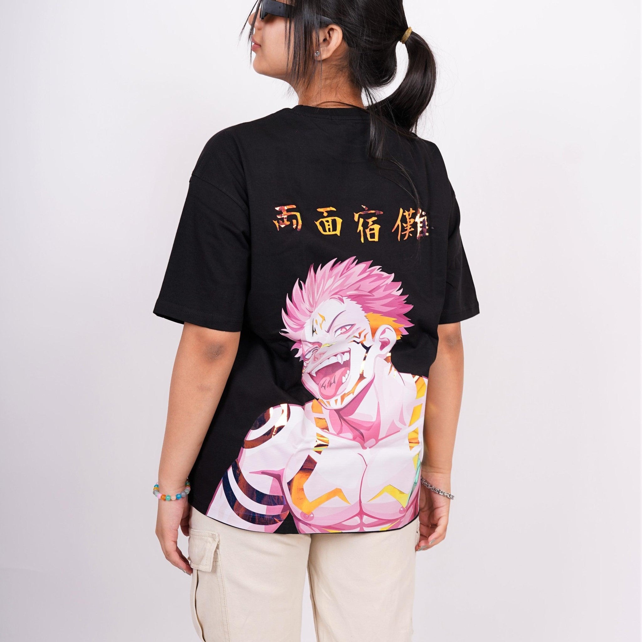Jujutsu Kaisen: Ryomen Sakuna Drop:Sleeved Tee For Men and Women