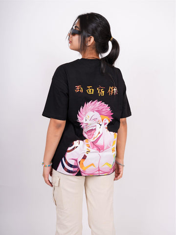 Jujutsu Kaisen: Ryomen Sakuna Drop:Sleeved Tee For Men and Women
