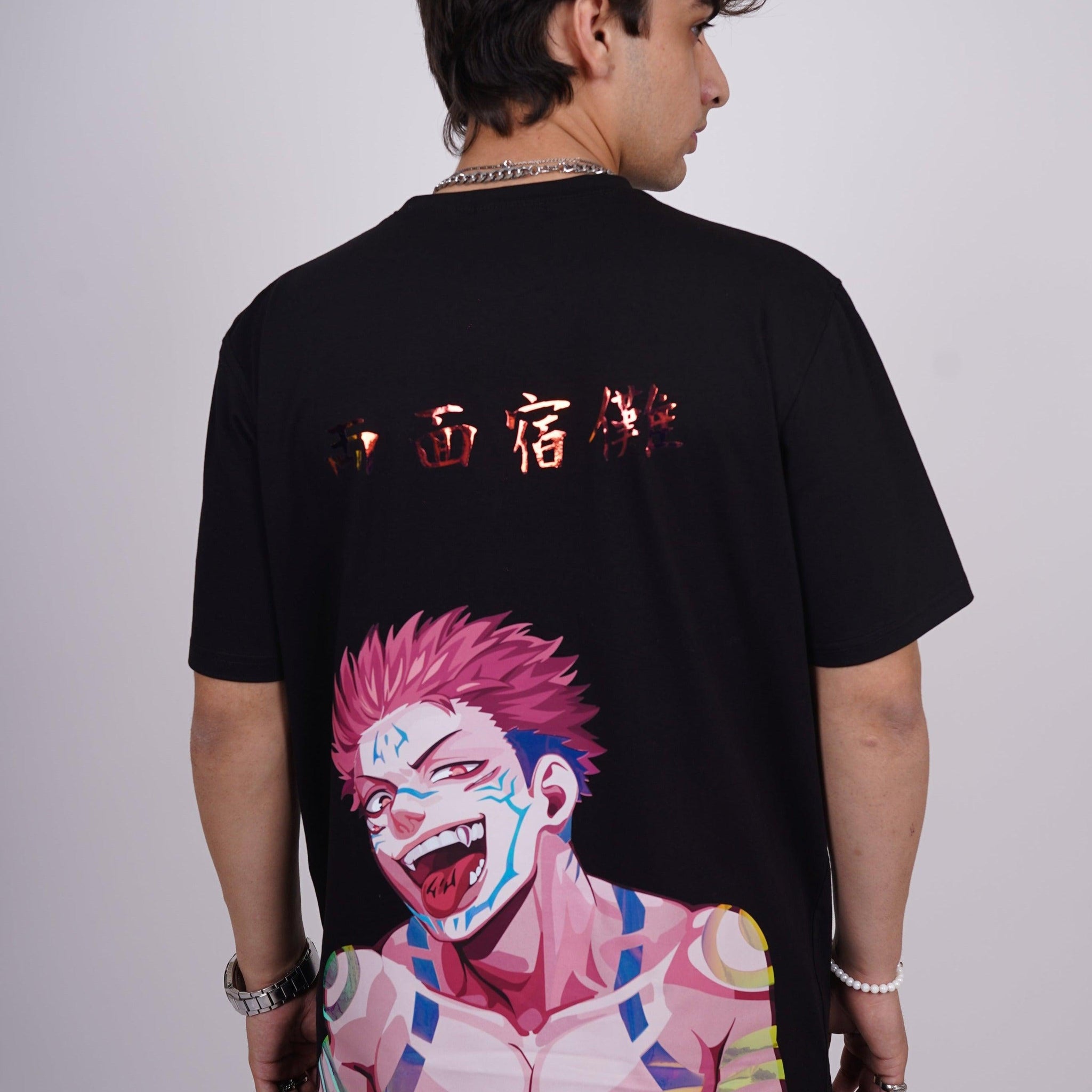 Jujutsu Kaisen: Ryomen Sakuna Drop:Sleeved Tee For men