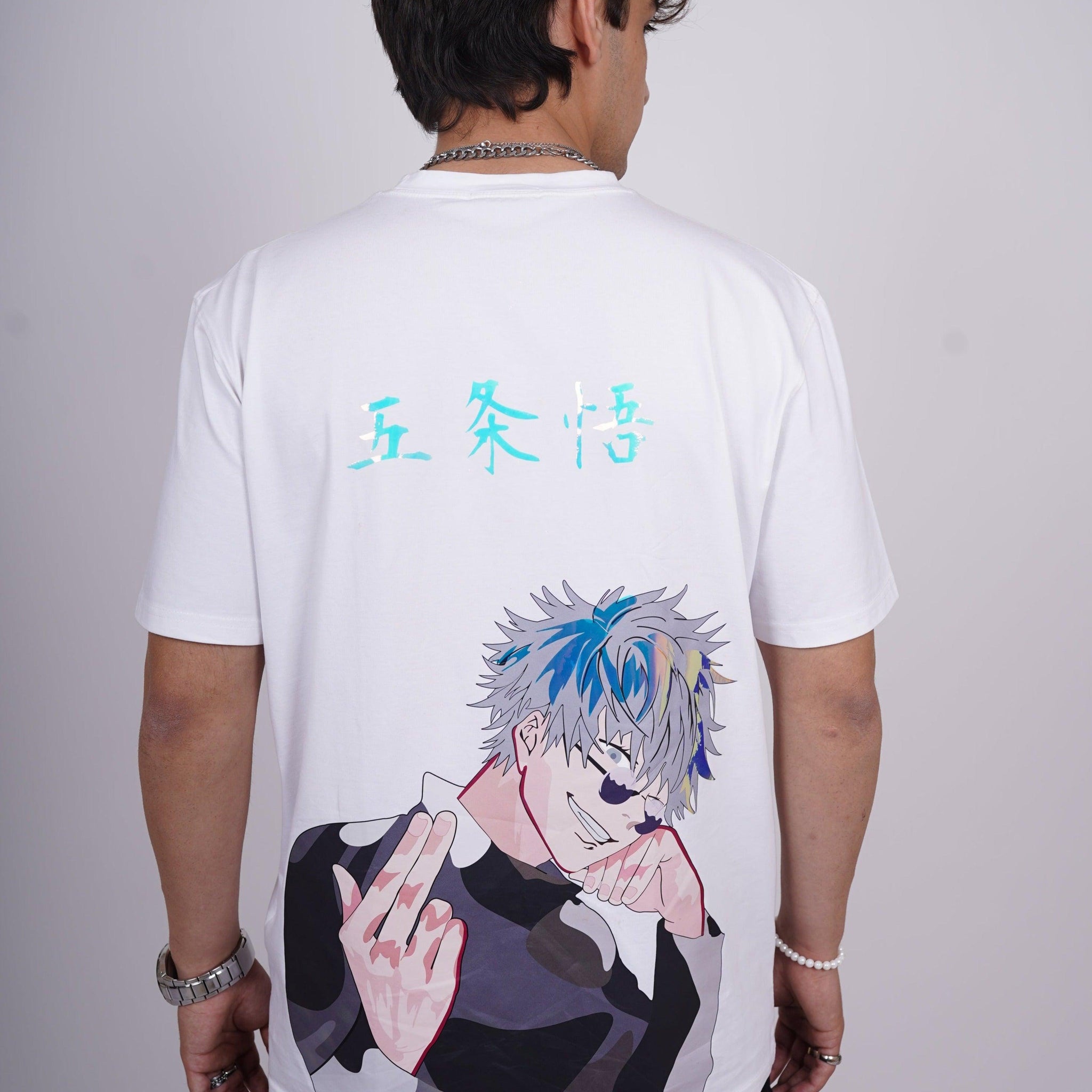 Jujutsu Kaisen: Satoru Gojo Drop:Sleeved Tee For Men