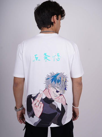 Jujutsu Kaisen: Satoru Gojo Drop:Sleeved Tee For Men