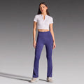 Kick Flare Pants with Pockets - Navy
