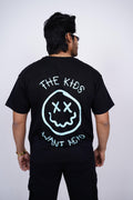 Kids Want Acid (Blue Glow) Drop-Sleeved Tee (T-shirt) - BurgerBae