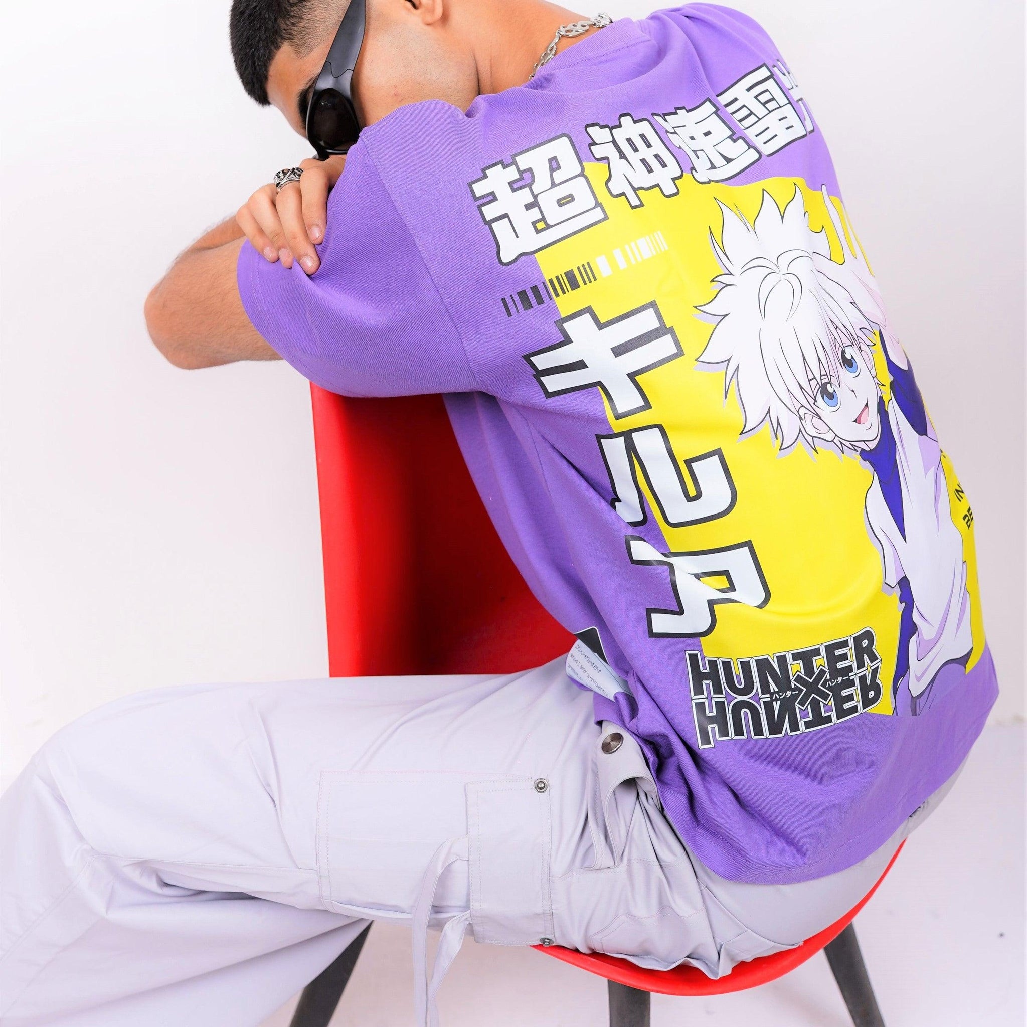 Killua Zoldyck : HUNTER X HUNTER Drop:Sleeved  Tee For Men and Women