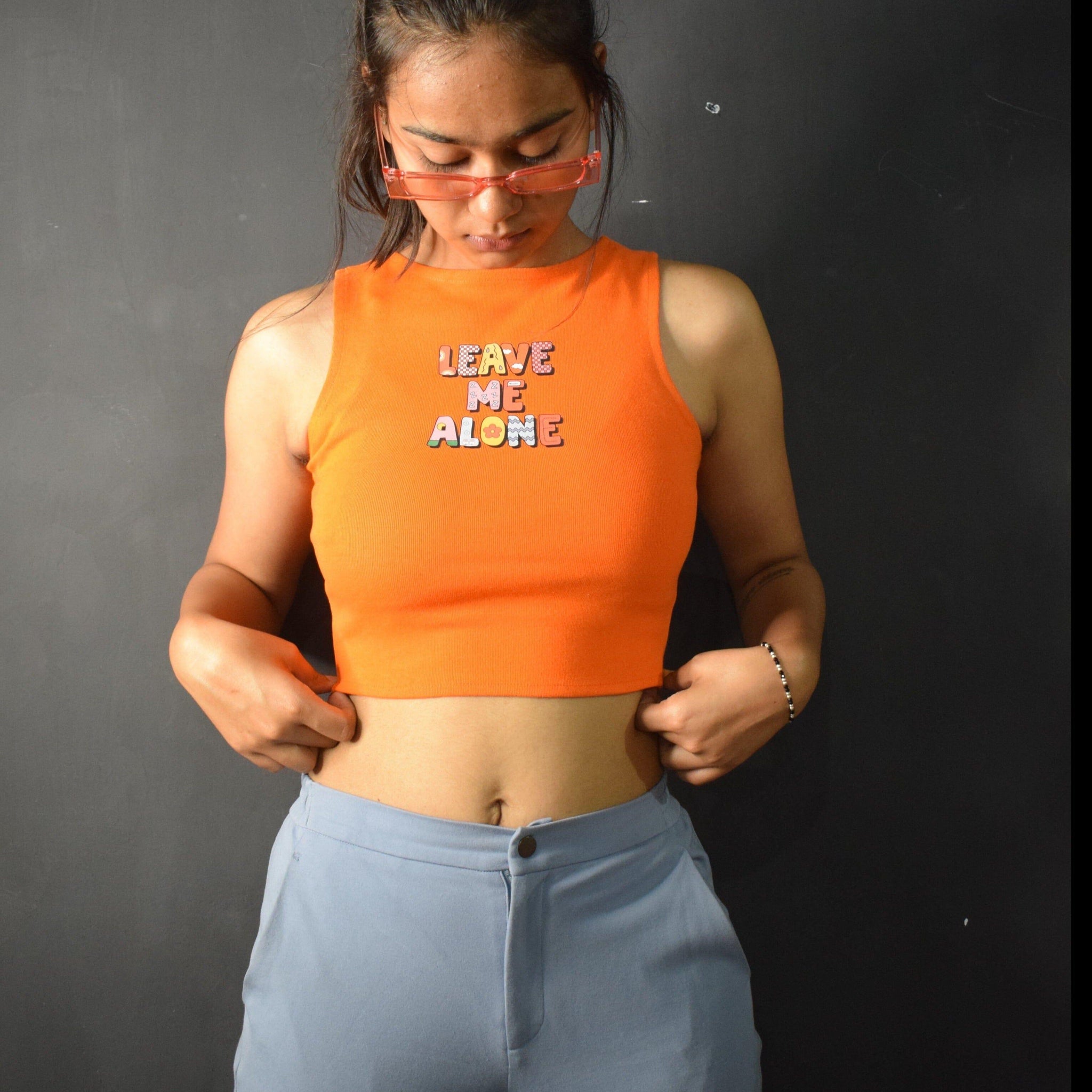 Leave Me Alone : Burger Bae Sleeveless Rachel Tank For Women