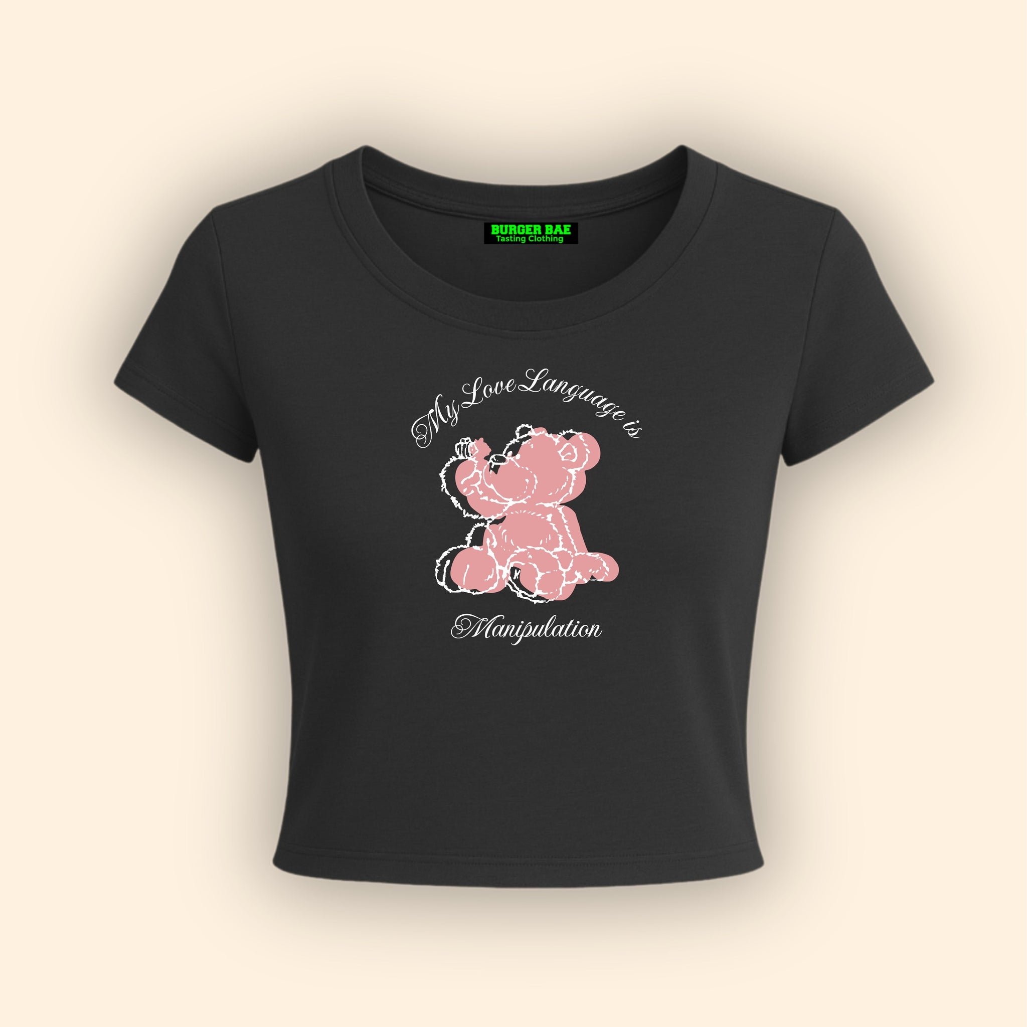 Manipulation It Girl Baby tee for Women