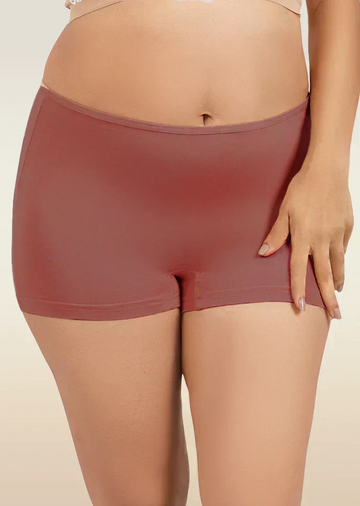 Red Absorbent Boyshorts