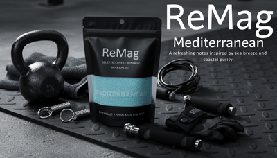 ReMag Magnesium Bath Salt (Epsom Salt) with Himalayan Pink Salt – Muscle Pain Relief, Stress Relief, Foot Soak, Post-Workout Recovery for Athletes & Everyday Wellness, Detox & Relaxation Soak
