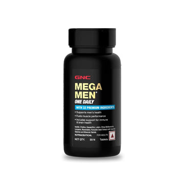 GNC Mega Men One Daily Multivitamin(30 Tablets)