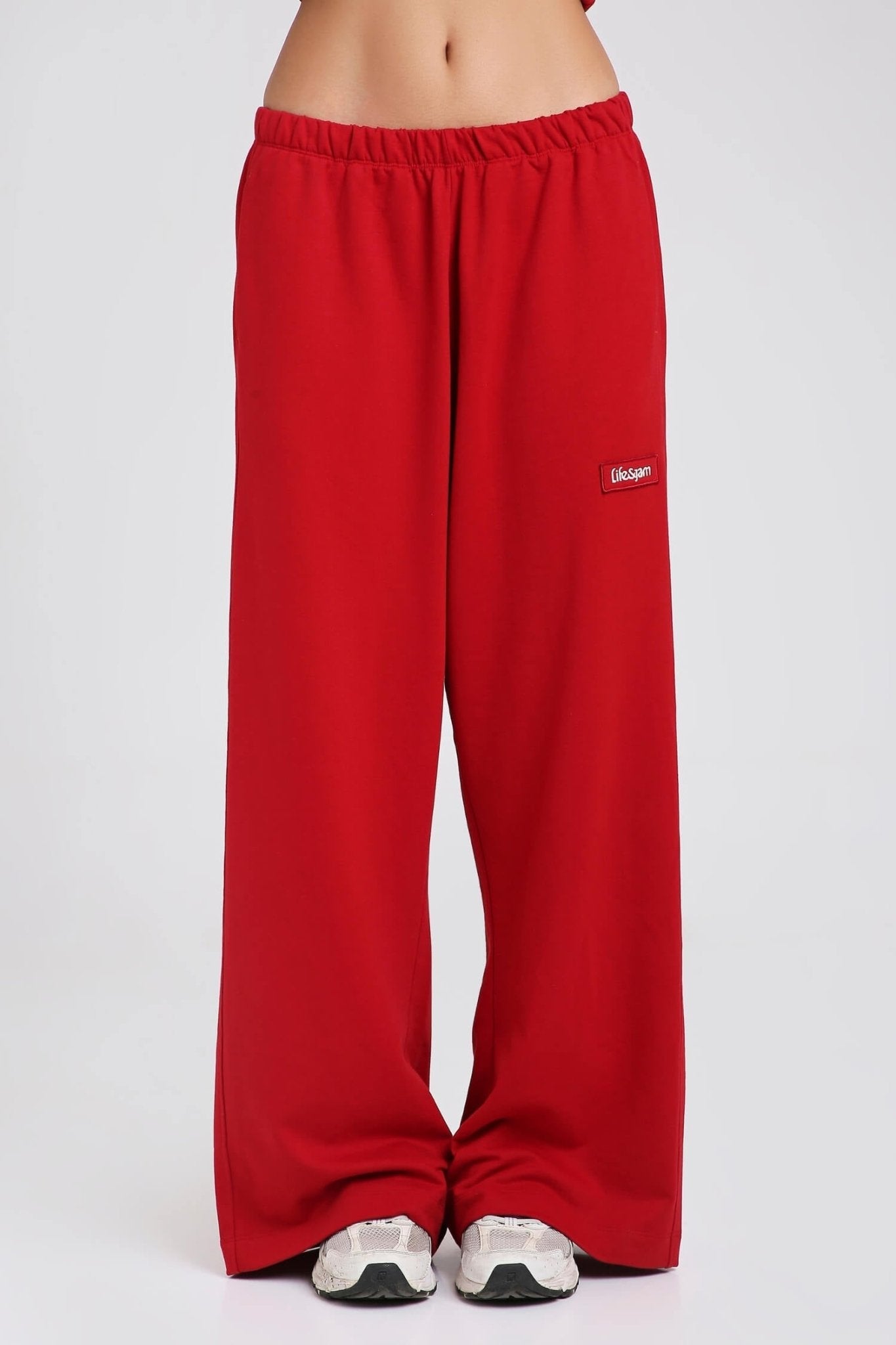 Oversized Loungers in Cherry Red