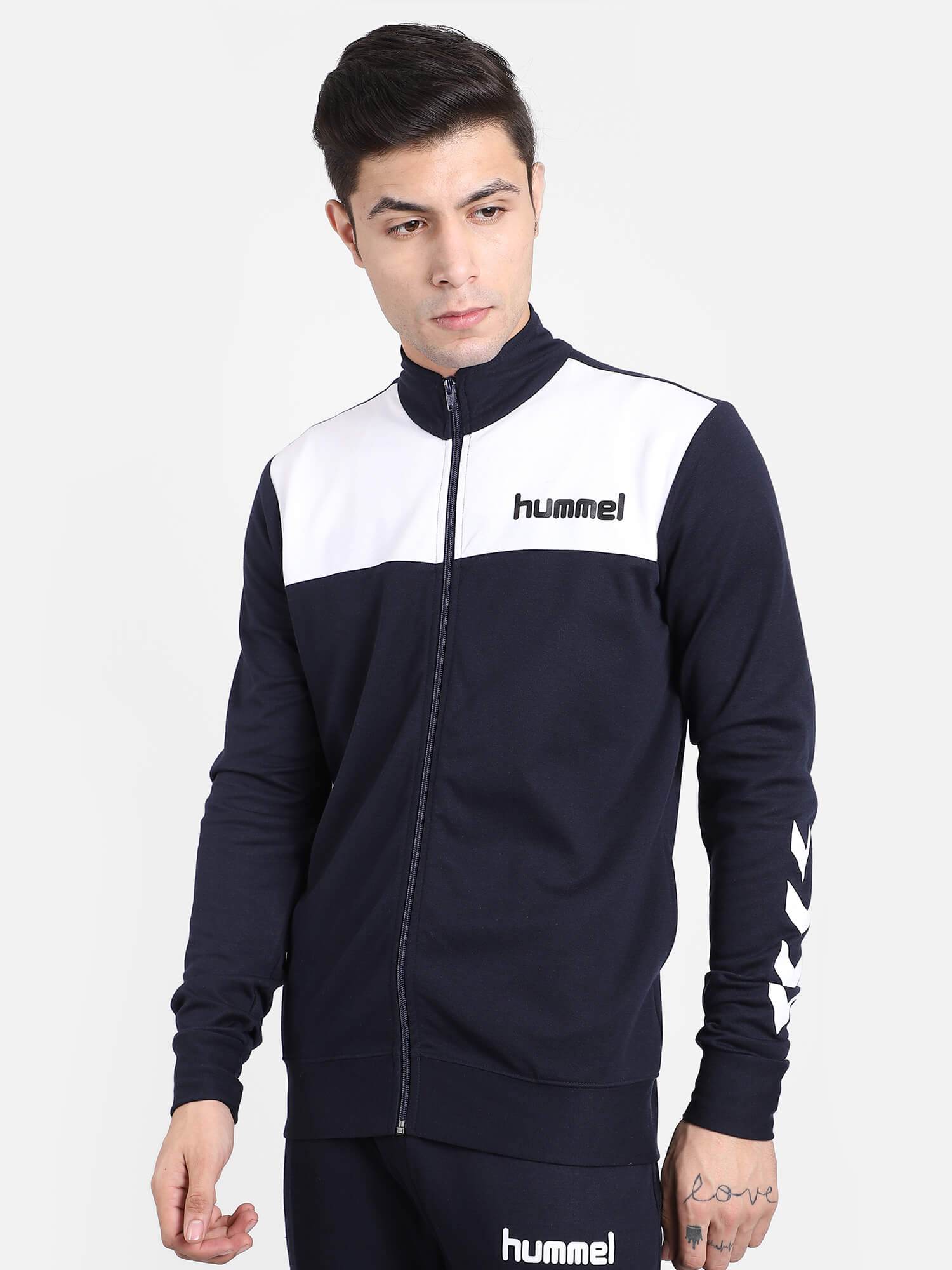 Phoebe Cotton Poly Track Jacket - Hummel India