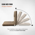 wiselife meditation chair ,meditation chair,  meditation chair for back support , meditation chair adjustable , meditation chair foldable , meditation chair with cushion , meditation chair with armest , meditation chair with heat, meditation chair , meditation
