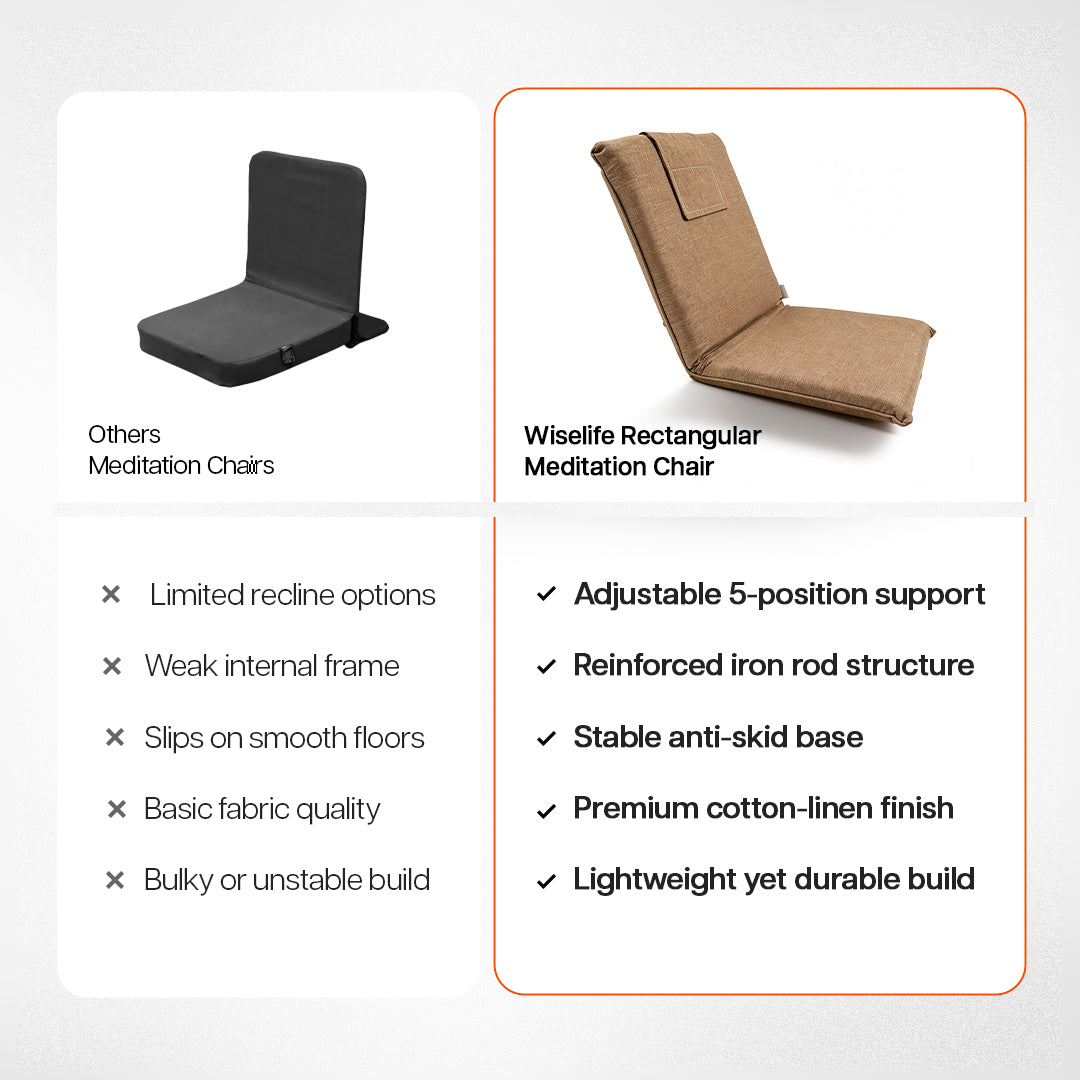 wiselife meditation chair ,meditation chair,  meditation chair for back support , meditation chair adjustable , meditation chair foldable , meditation chair with cushion , meditation chair with armest , meditation chair with heat, meditation chair , meditation