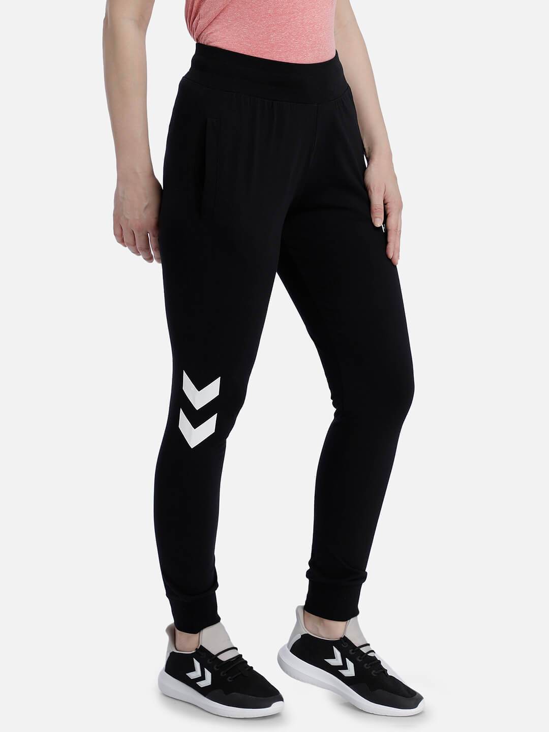 Sandra Cotton Tapered Pant - Hummel India