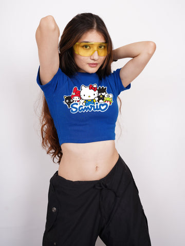 Sanrio Family : Burger bae Baby Tee For Women