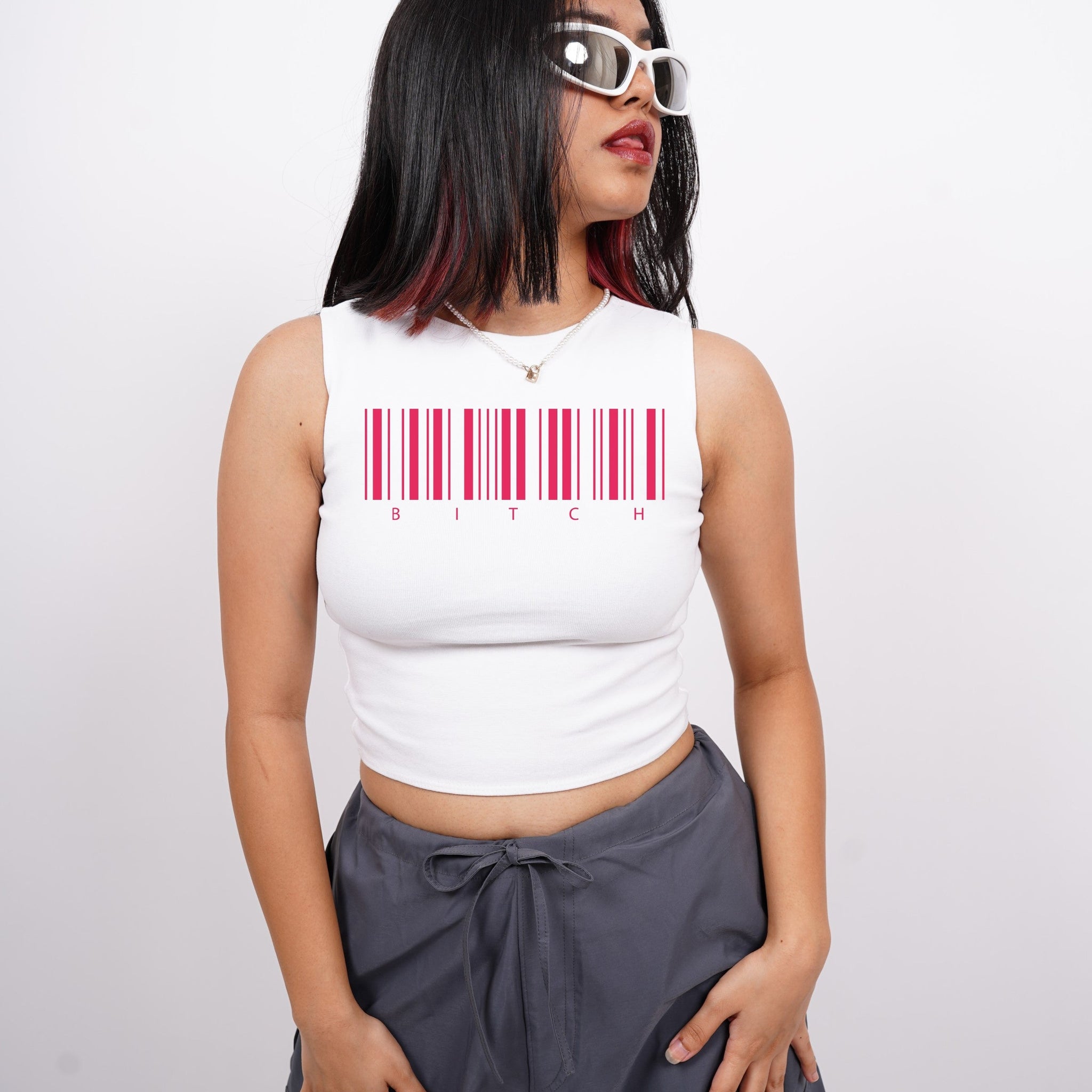 Scan me : Burger Bae Sleeveless Rachel Tank For Women