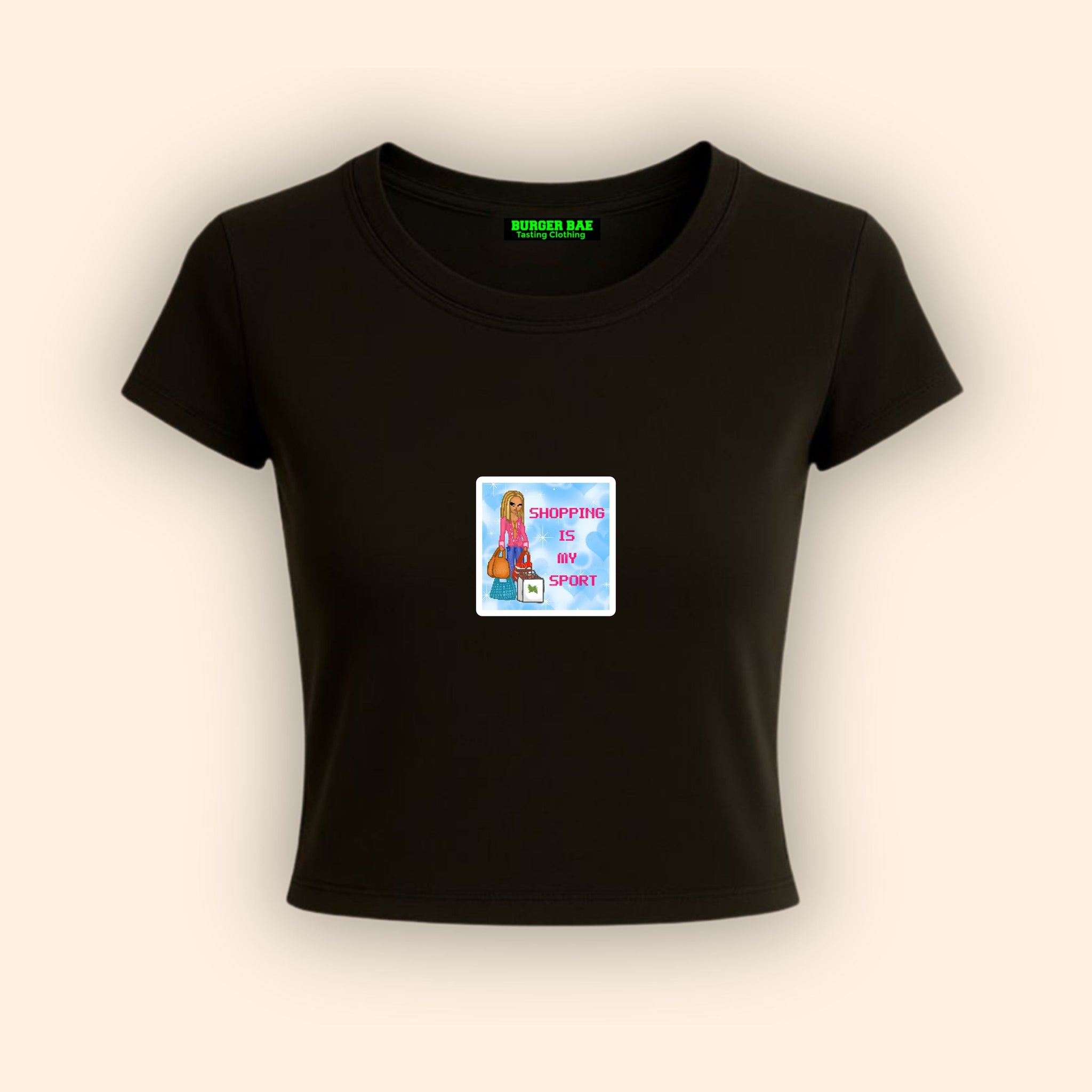 Shopping is my sport It Girl Baby tee for Women