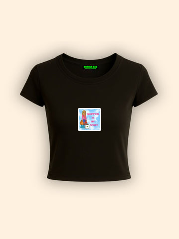 Shopping is my sport It Girl Baby tee for Women