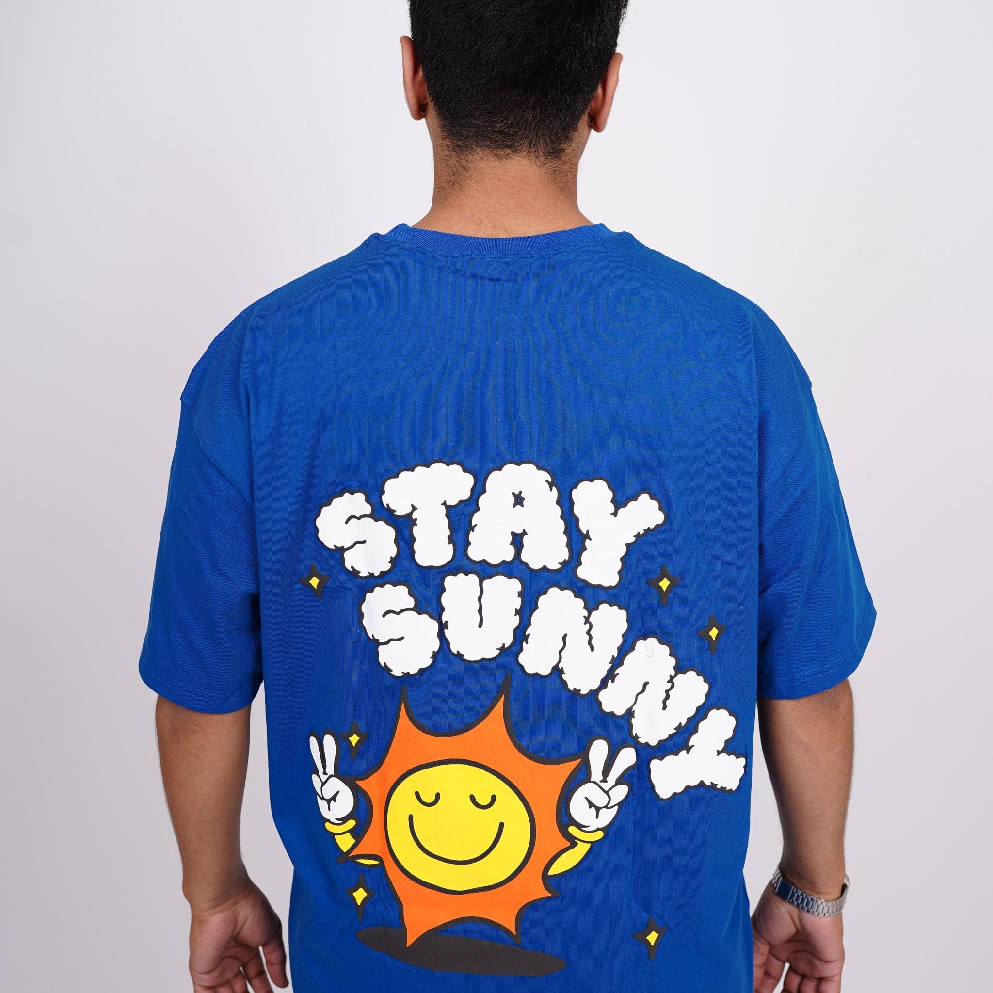 Stay Sunny : Drop:Sleeved Tee   For Men