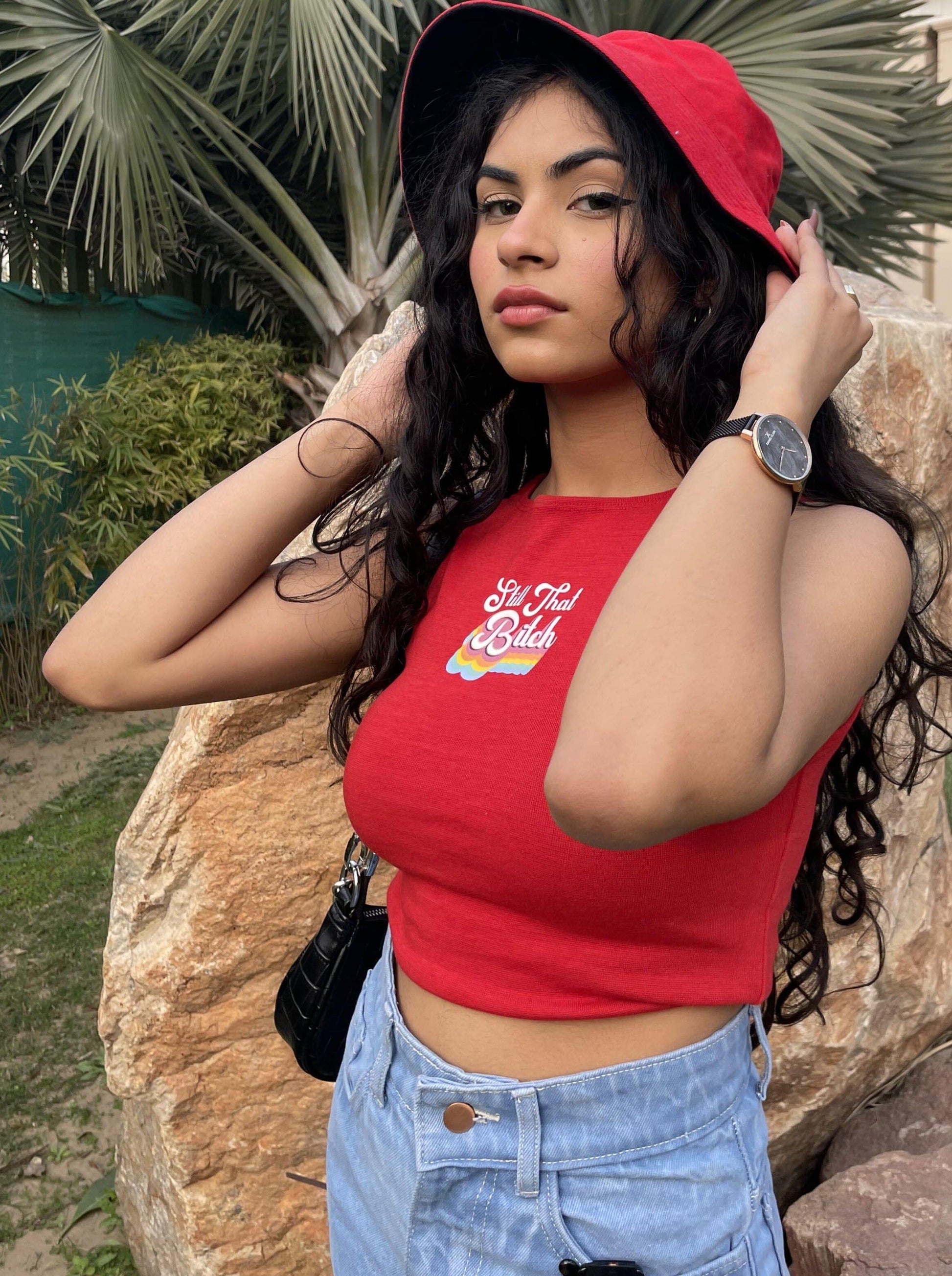 Still That Bitch Rachel Tank Burger Bae 