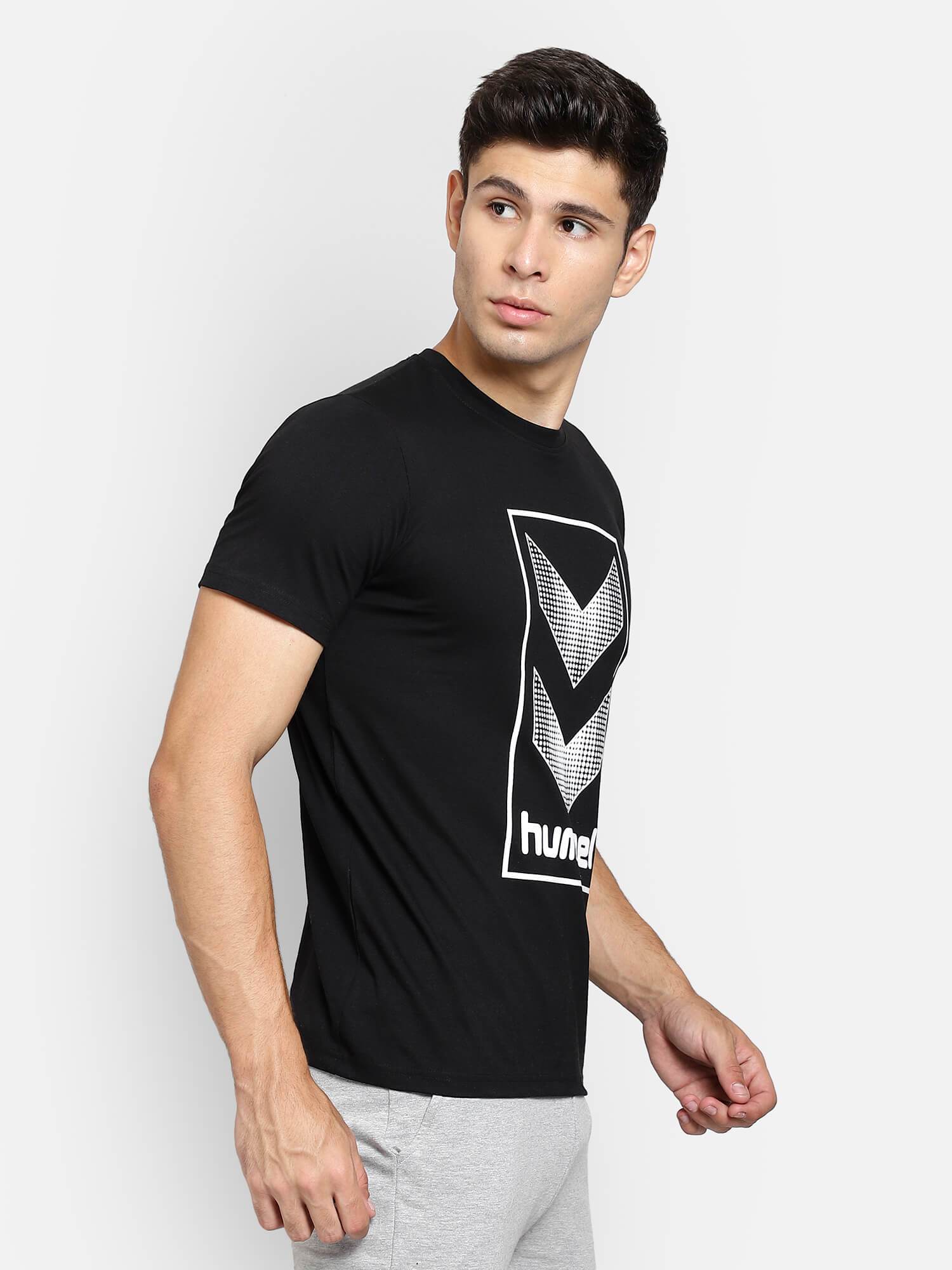 Sudo Cotton Poly Logo T-Shirt - Hummel India