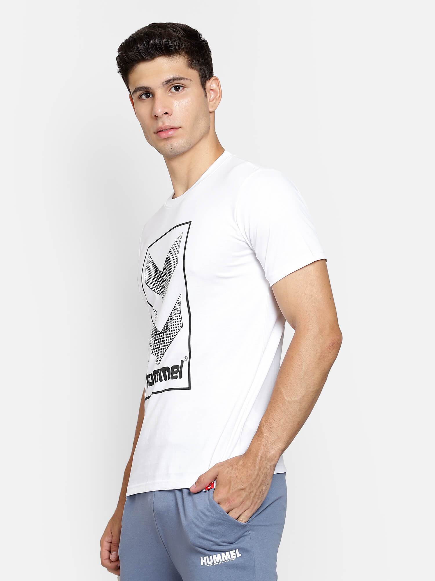 Sudo Cotton Poly Logo T-Shirt - Hummel India