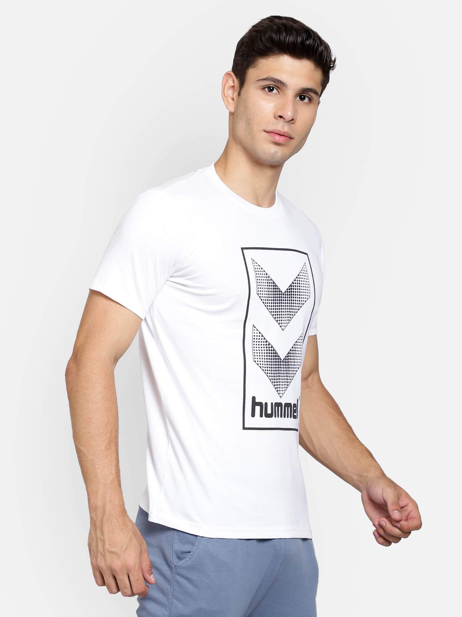 Sudo Cotton Poly Logo T-Shirt - Hummel India