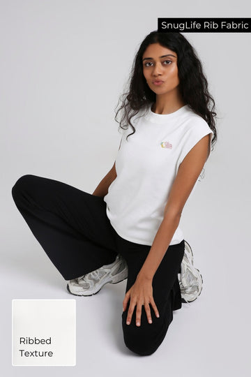 🥭 Sunny Day Mango Box Tank in Snow White